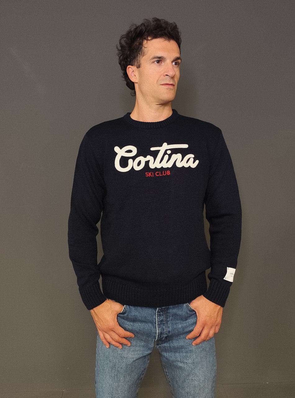 Maglie - Maglia giro Cortina Blu
