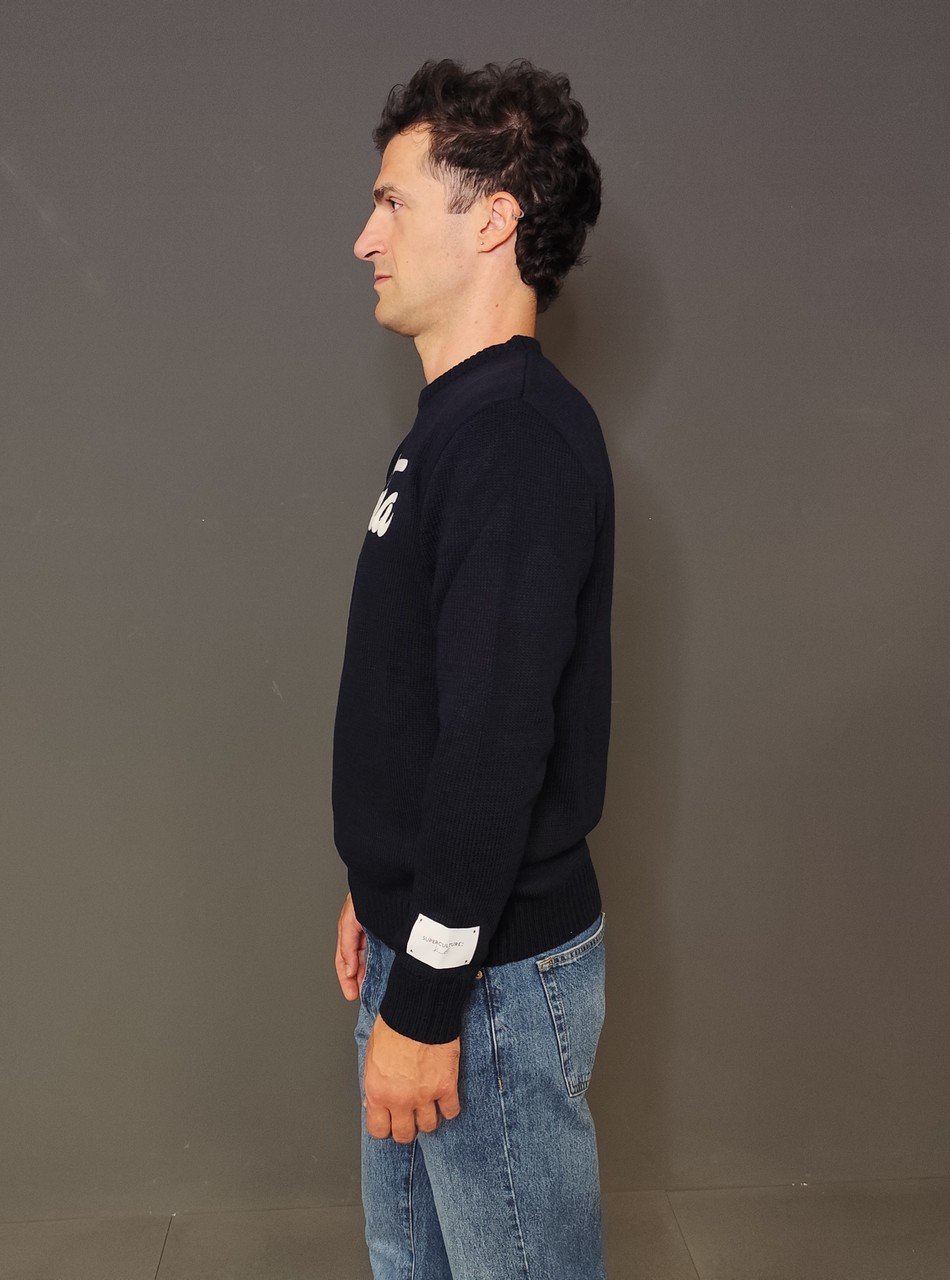 Maglie - Maglia giro Cortina Blu - immagine 4