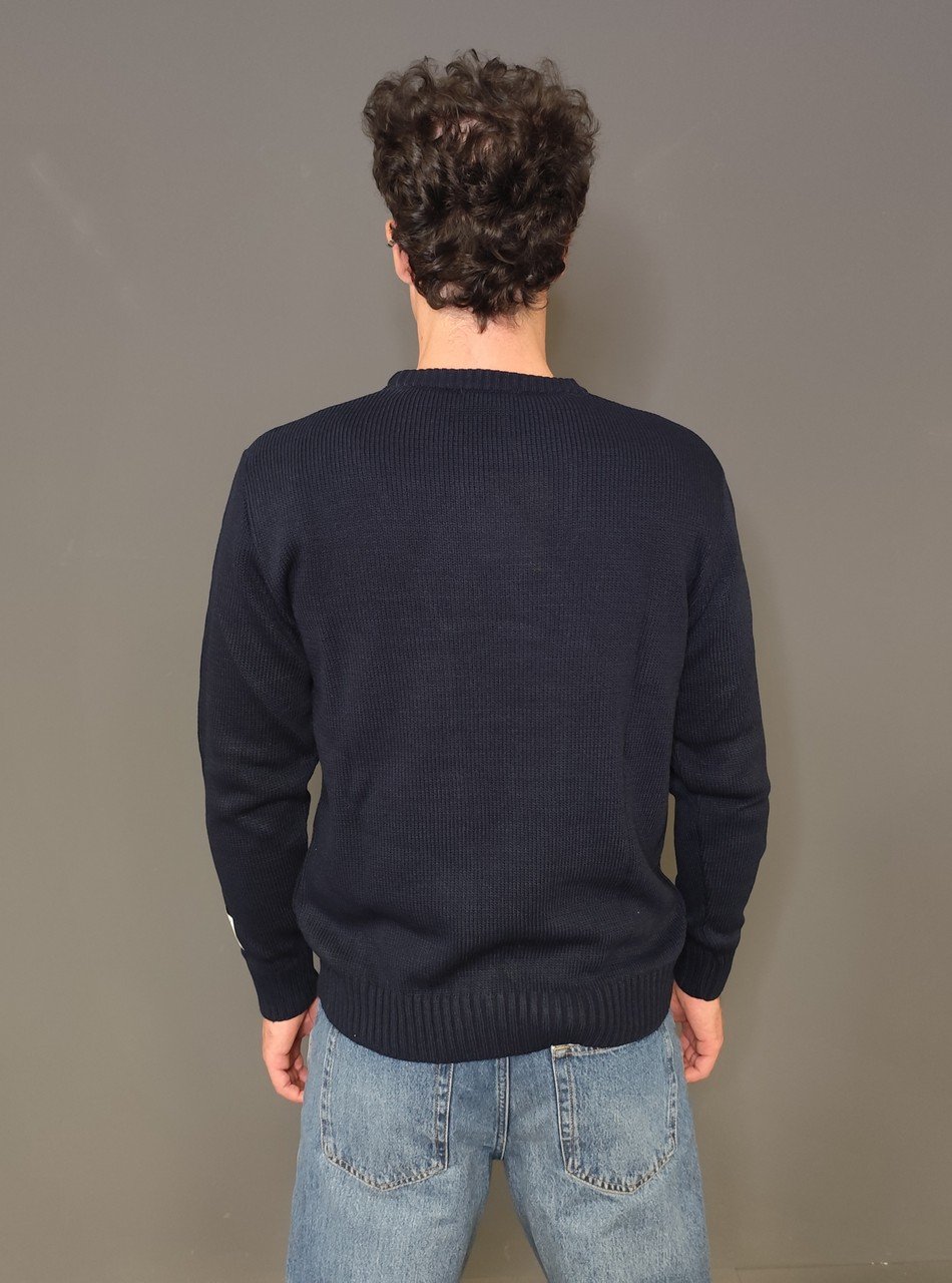 Maglie - Maglia giro Cortina Blu - immagine 5