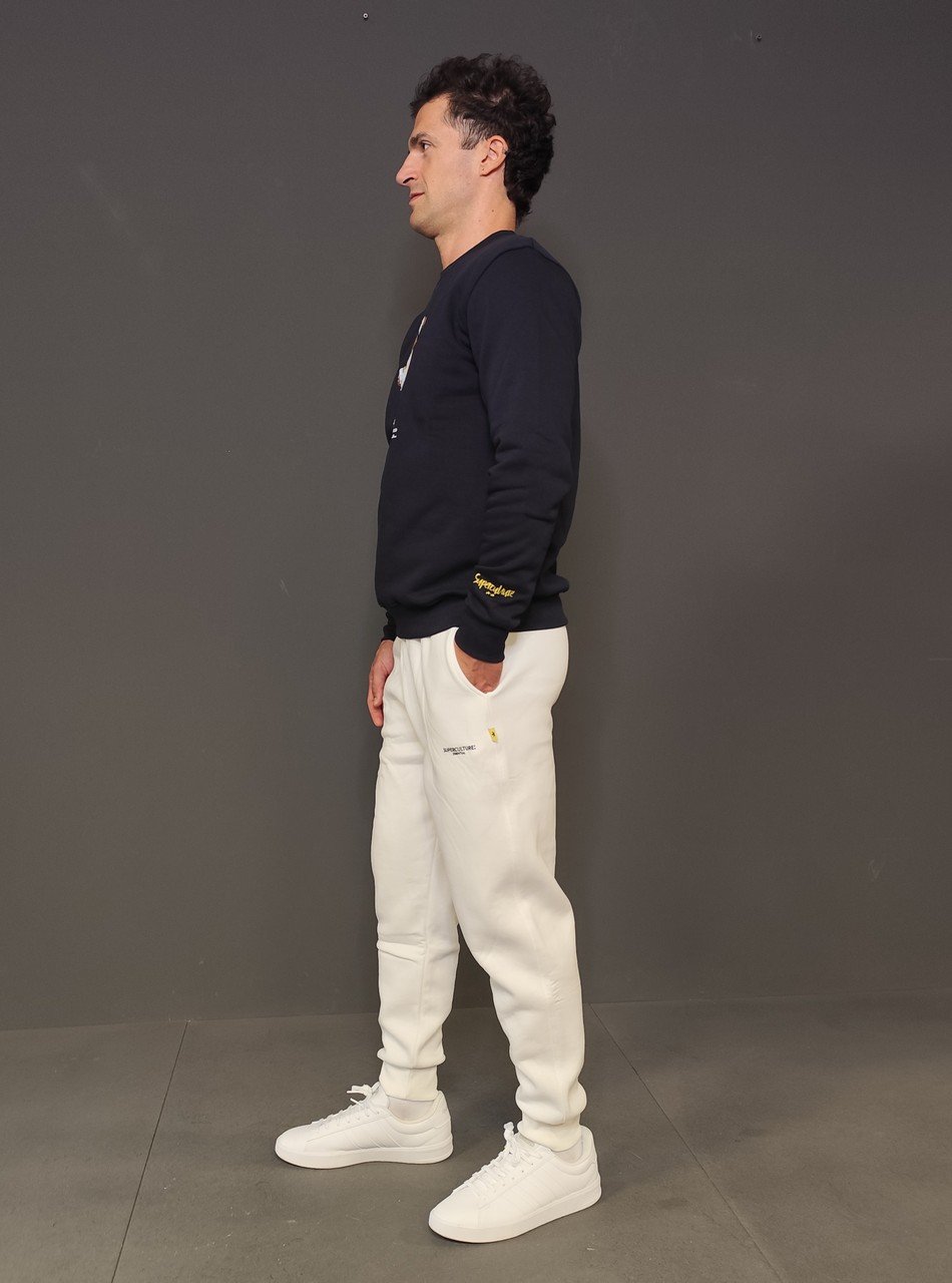 Pantaloni sportivi - Sweatpant regular White - immagine 5