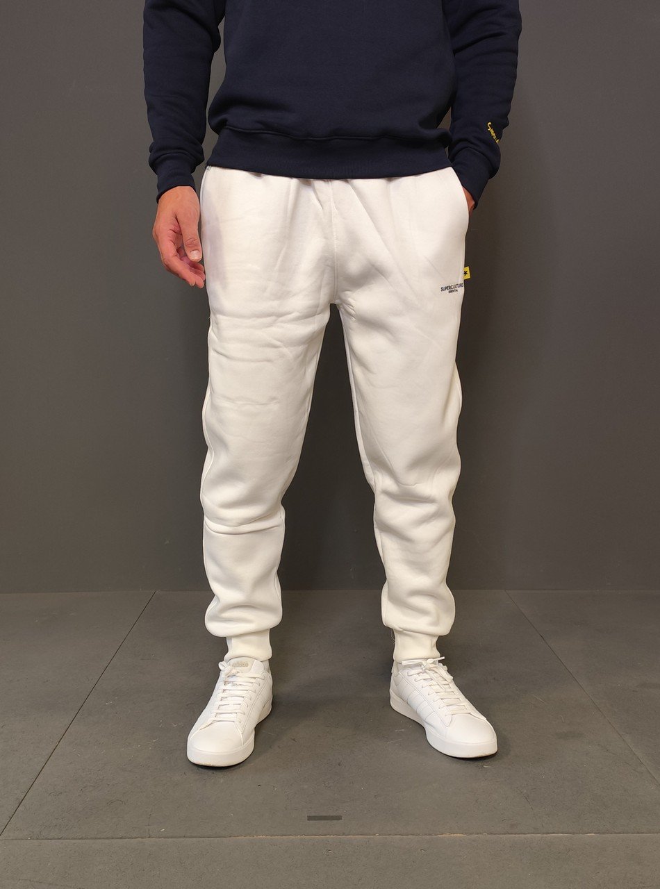 Pantaloni sportivi - Sweatpant regular White