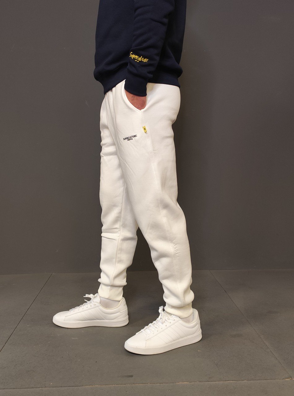 Pantaloni sportivi - Sweatpant regular White - immagine 2