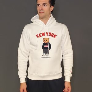Felpe - Hoody New York White
