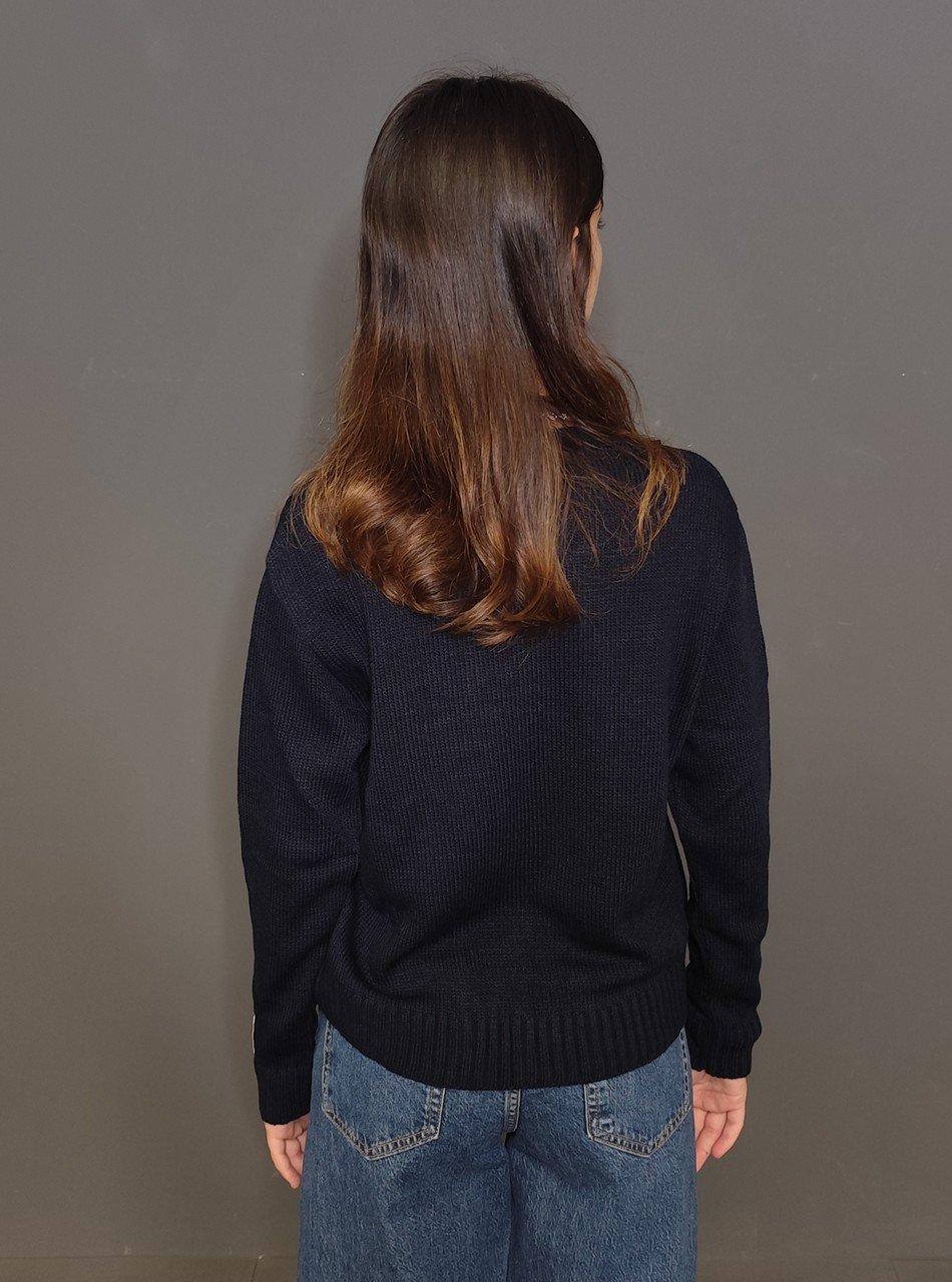 Maglie - Maglia giro Cortina Blu - immagine 4