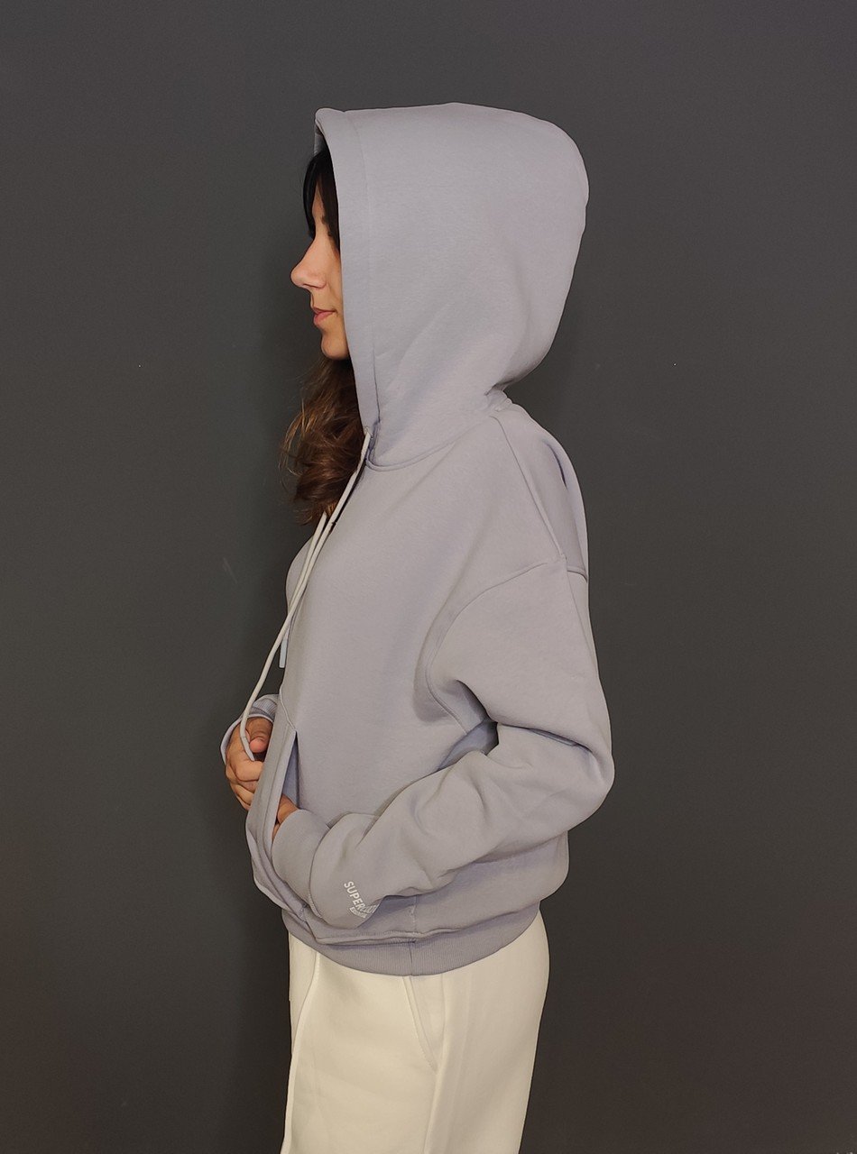 Felpe - Hoody crop Ghiaccio - immagine 3