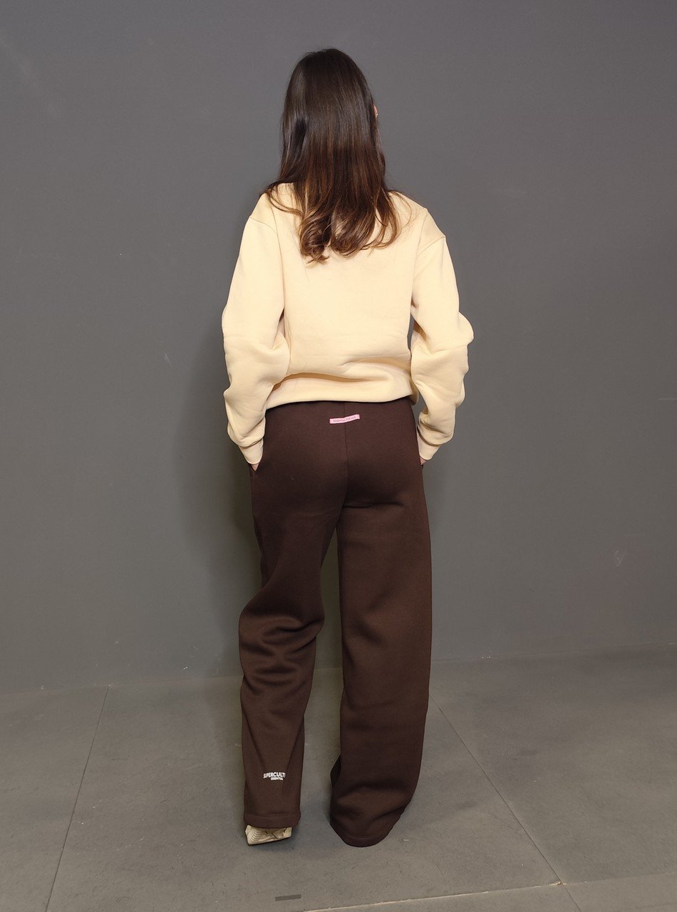 Felpe - Sweat crew neck Nocciola - immagine 6