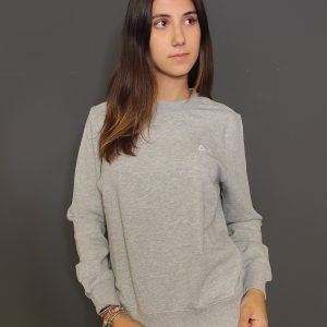 Felpe - Neck basic fleece Grigio