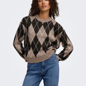 Maglie - Jdybianka maglia argyle Chocolate Torte