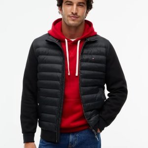 Giacconi - Mix Media jacket Black