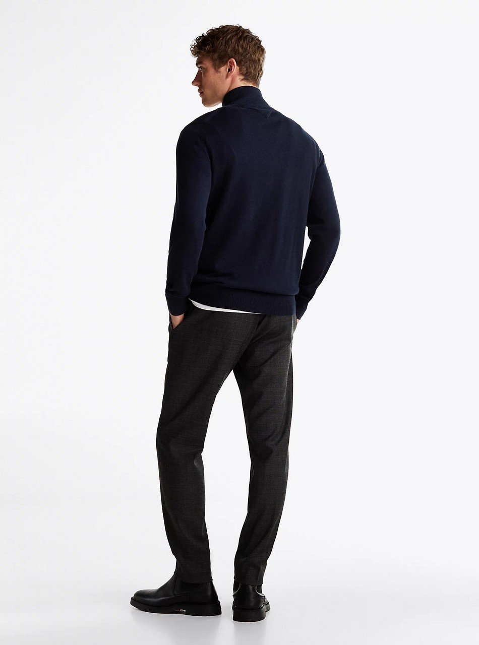 Maglie - Half zip knit Navy Blue - immagine 6