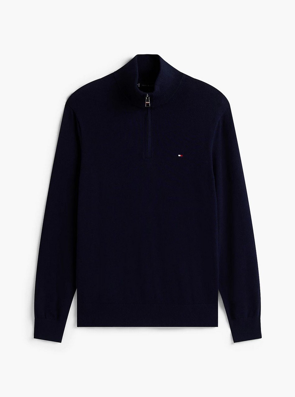Maglie - Half zip knit Navy Blue - immagine 8