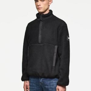 Felpe - Stanier sherpa felpa Black