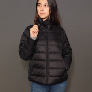 Giacconi - Collar down jacket Nero
