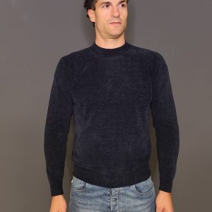 Maglie - Maglia ciniglia Navy