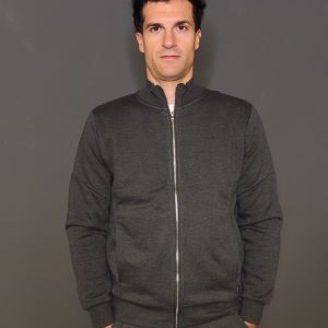 Felpe - Felpa full zip Grigio Scuro