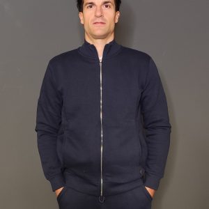 Felpe - Felpa full zip Blu