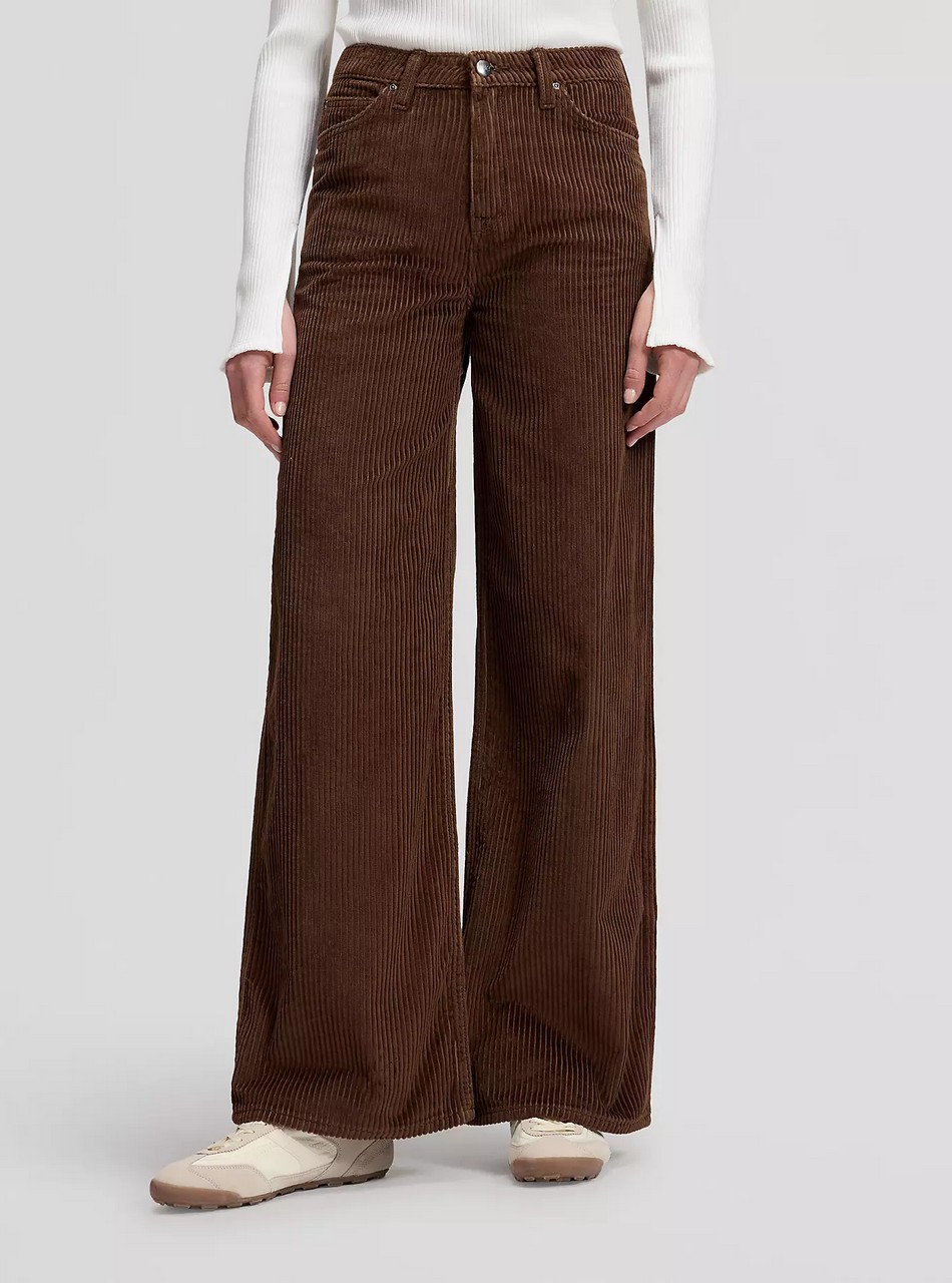 Pantaloni - Stella high rise pant Chocolate