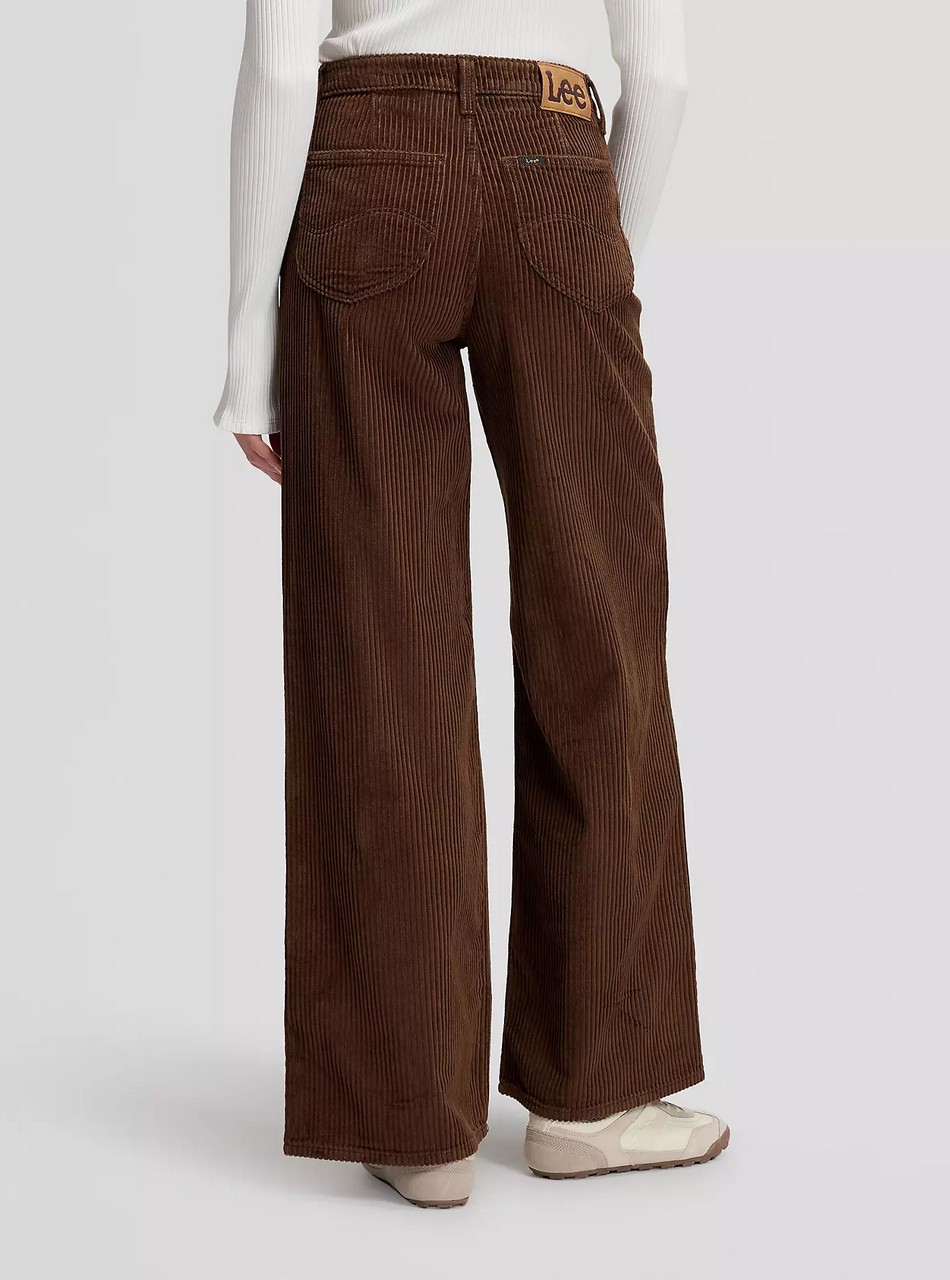 Pantaloni - Stella high rise pant Chocolate - immagine 3