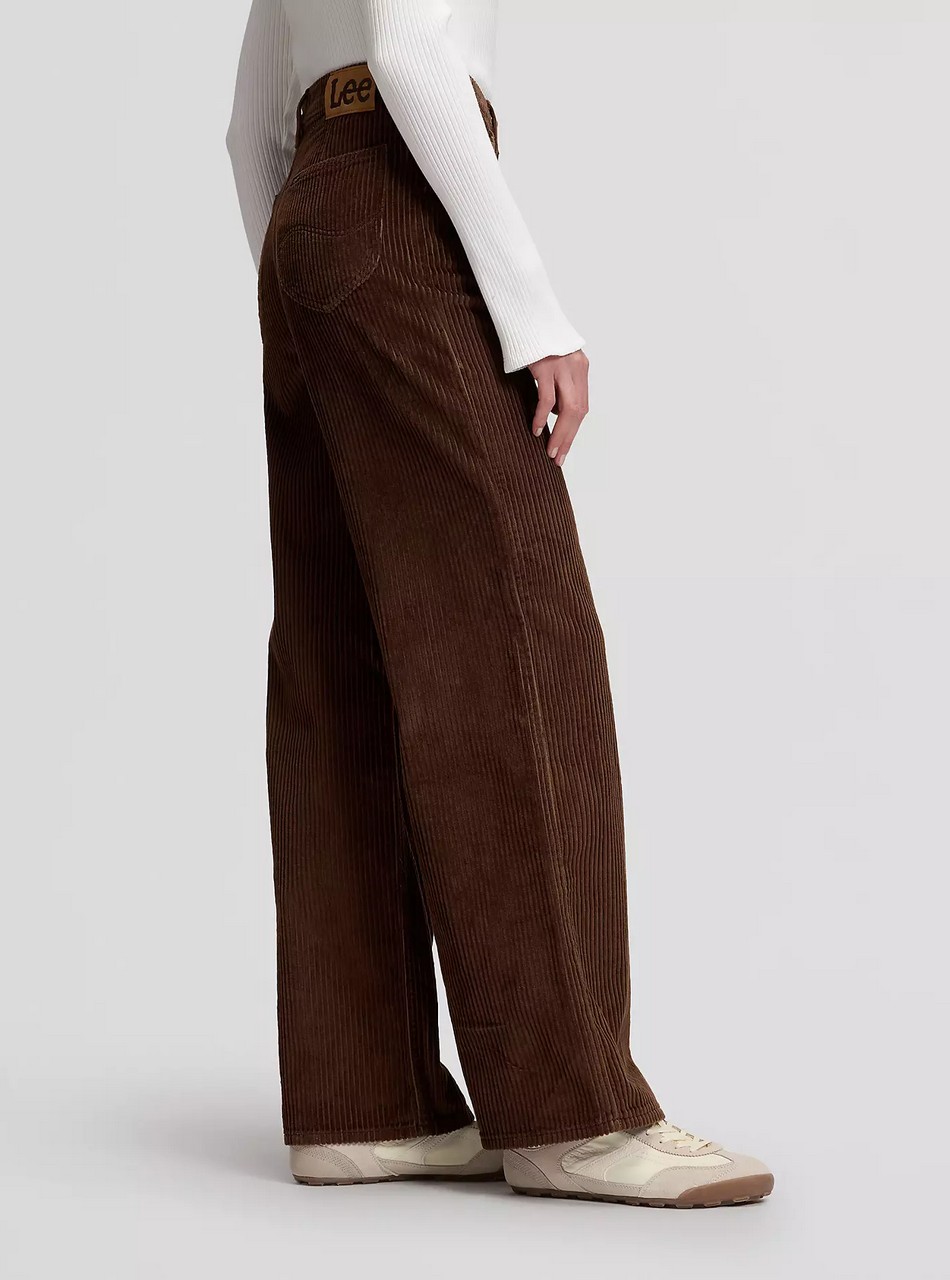 Pantaloni - Stella high rise pant Chocolate - immagine 2